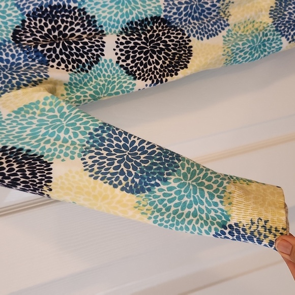 Old Navy Turquoise Blue Three Quarter Sleeve Cardigan Size XS - Picture 5 of 9